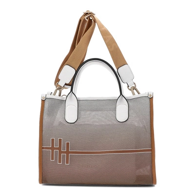 Torebka HISPANITAS - BV253824 Borneo-V25 Cuoio Samba-V25 White