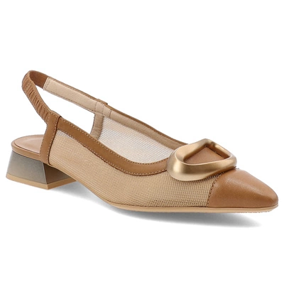 Sandały HISPANITAS - HV253955 Soho-V25 Cuoio Mesh-V25 Cuoio