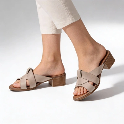 Klapki ARMODO - 40236 Bf.Taupe