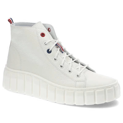 Sneakersy ARMODO - 3822/G02/000/000/000 Biały