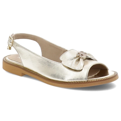 Sandały KARINO - 5408/074-P Złoty/Lico