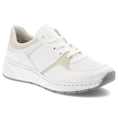 Sneakersy RIEKER - N6502-80 White