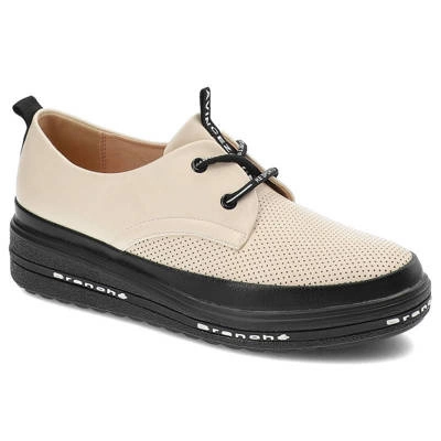 Półbuty VINCEZA - 23-10713 BE Beżowy