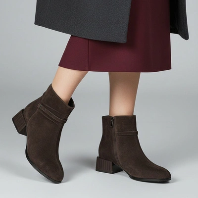 Botki S.BARSKI - CR52-651 D.Brown