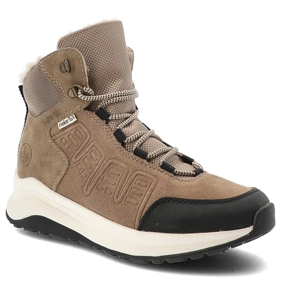Botki RIEKER - Z0910-90 Brown