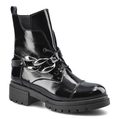 Botki KARINO - 3958/090-P Czarny