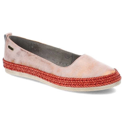 Espadryle MACIEJKA - 02938-32/00-5 Miedziany