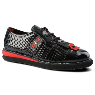 Półbuty LANQIER - 46C2340 Czarne