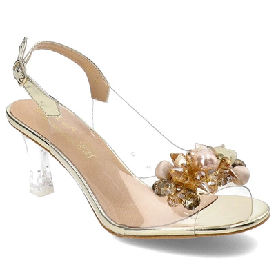 Sandały S.BARSKI - MR-X951 Gold