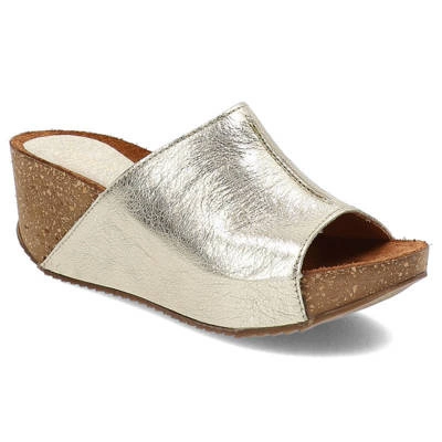 Klapki SIMEN - 1563A Claris Platyna