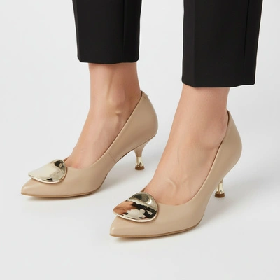 Czółenka CHEBELLO - 4929_-308-000-PSK-S380 Beżowy