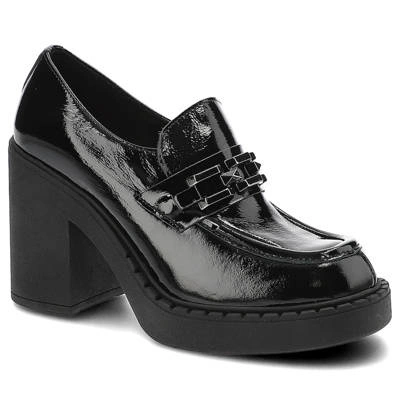 Półbuty LEMAR - 20116 Naplak Czarny+Cn.