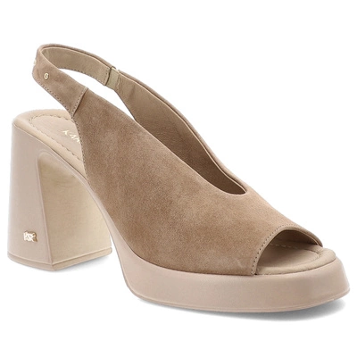 Sandały KARINO - 5544/001-P Beż/Welur