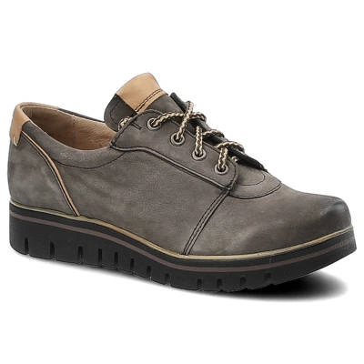 Półbuty POLLONUS - 5-0902-027 Szary Samuel/Rudy Koniak