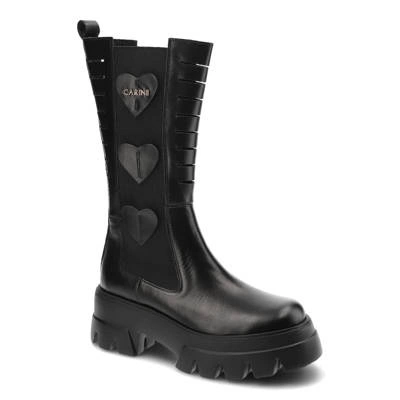 Kozaki CARINII - B7918_-E50-000-000-E81 Czarny