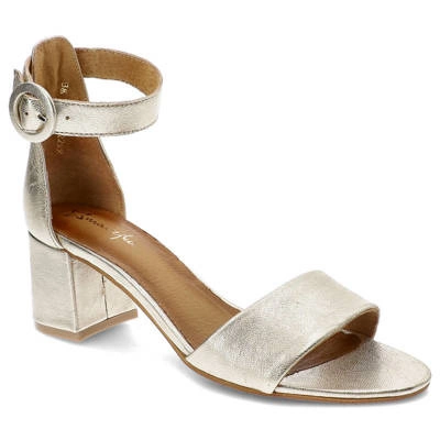 Sandały MACIEJKA - 04141-42/00-5 Złoty