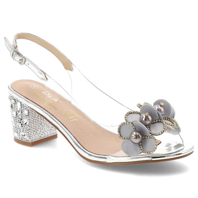 Sandały S.BARSKI - MR51-723 Silver