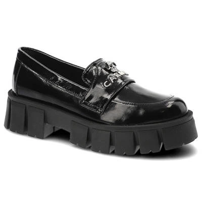 Półbuty CARINII - B8569_-070-000-000-F57 Czarny