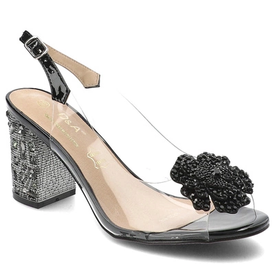 Sandały S.BARSKI - MR38-818 Black