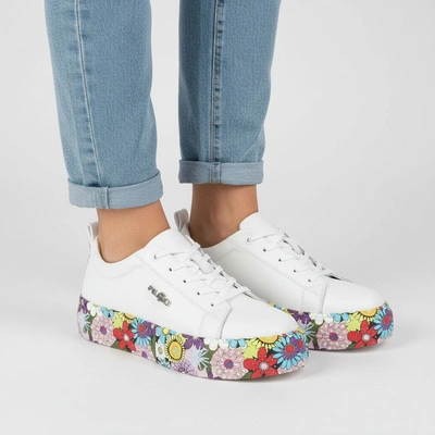 Sneakersy FILIPPO - DP6048/26 WH FL Biały Kwiatowy