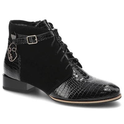 Trzewiki MACIEJKA - 5743A-20/00-7 Czarny