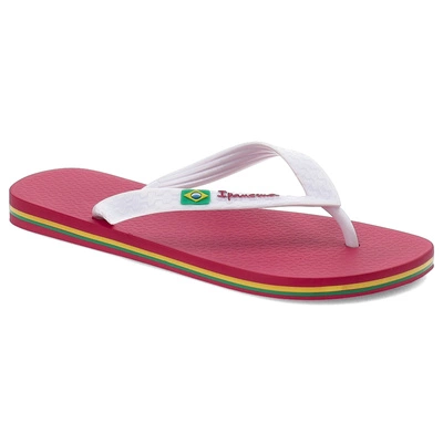 Japonki IPANEMA - 80408 Clas Brasil II Fem 24044 Pink/White