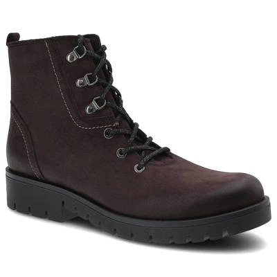 Botki GAMIS - 3524 Bordo Nubuk