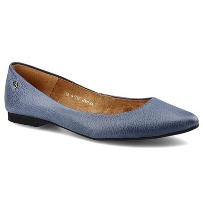 Ballerinas MACIEJKA - 04100-17/00-8 Granat Na Jeans