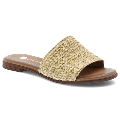 Klapki ARMODO - 40420 Plec.Słomka